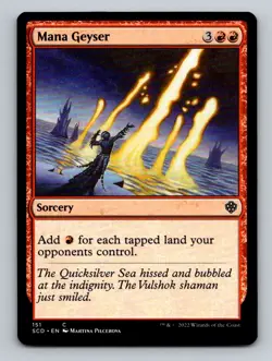 Mana Geyser C Starter Commander Decks 151 NM - Image 1