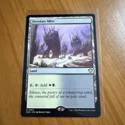 Desolate Mire - N/M - Secrets Of Strixhaven Magic The Gathering MTG - Image 1