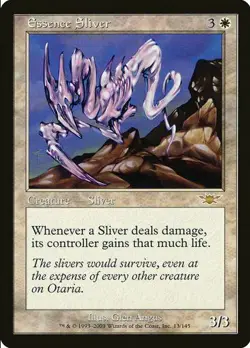 MTG - Legions - 3x Essence Sliver! Slightly Played! FREE SHIPPING! - Image 1