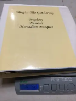 Huge MTG Binder Com Unc No Rare Mercandian Masques Nemesis Prophecy Set NM to LP - Image 2