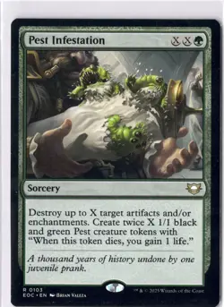 Pest Infestation NM/M* Edge Of Eternities ENGLISH 0103 mtg -UnltdCards - Image 1