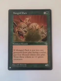1997 Magic: The Gathering - Tempest Mongrel Pack - Image 1