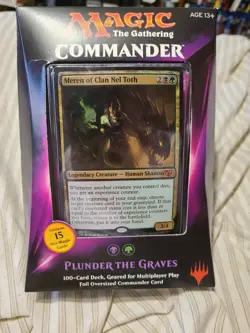 MTG Magic Plunder the Graves Commander 2015 Factory Sealed Deck w/ Box - Image 1