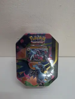 Mega Charizard X ex Tin Pokemon TCG Mega Evolution Phantasmal Flames Sealed - Image 1