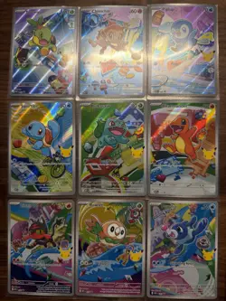 Pokemon TCG First Partner Illustration Collection 2026 Promos Full Set - Image 1