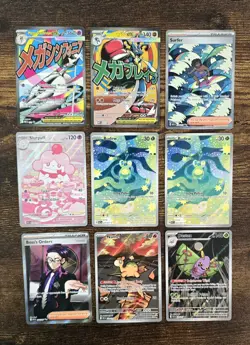 Pokemon Tcg Ascended Heroes Full Art Lot Mega Lucario Gardevoir Promo Budew Etc - Image 1