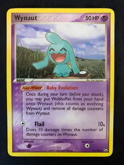 WYNAUT - 70/108 - POWER KEEPERS - POKEMON CARD - LP - Image 1