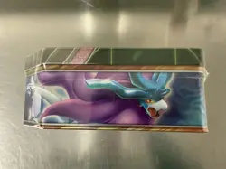 Pokemon Paradox Clash Tin Iron Leaves ex Factory Sealed - Image 3