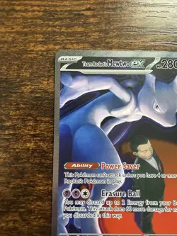 Ships ASAP! Pokemon TCG Team Rockets Mewtwo EX 281/217 - Image 2