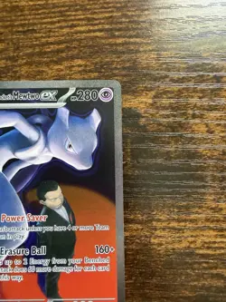 Ships ASAP! Pokemon TCG Team Rockets Mewtwo EX 281/217 - Image 3