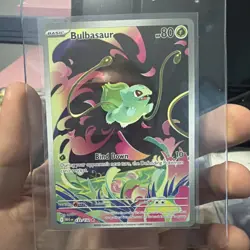 Bulbsaur 133/132 Full Art Holo Pokemon Mega Evolutions English - Image 1