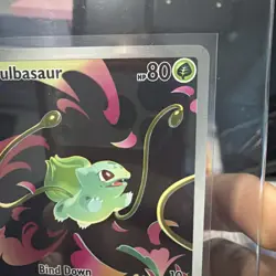 Bulbsaur 133/132 Full Art Holo Pokemon Mega Evolutions English - Image 4