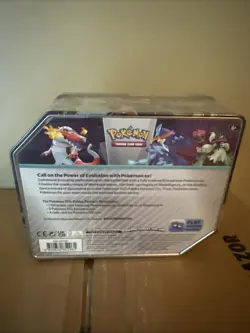 Pokemon TCG Paldea Partners Tin - Quaquaval Ex - 5 Pokemon TCG Booster Packs - Image 2