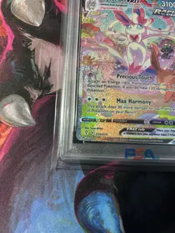 2021 POKEMON SWSH FA/SYLVEON VMAX EVOLVING SKIES-SECRET #212 GEM MINT 10 - Image 2
