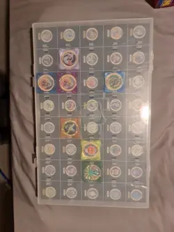 Pokemon Nintendo 2003 - Advanced Waps Panini - Box, 2 Cases & 30 Waps - Image 2