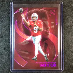 2025 Silhouette Football TAVIEN ST. CLAIR Base Pink 3/35 #12 - Image 1