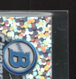 2025 Bowman Draft Steele Hall Chrome Sparkle #BDC-20 1st Cincinnati Reds - Image 5