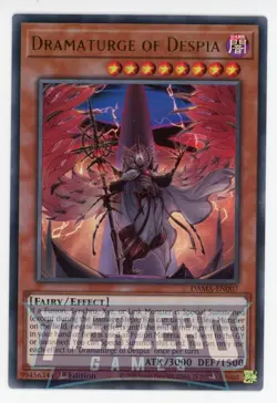 Yugioh Dramaturge of Despia DAMA-EN007 Ultra Rare 1st Edition NM/LP - Image 1