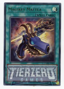 Yugioh Magikey Maftea DAMA-EN056 Ultra Rare 1st Edition NM/LP - Image 1