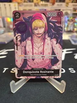 One Piece TCG: Paramount War OP02-108 Donquixote Rosinante (Box Topper) - MINT - Image 1