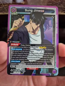 Solo Leveling Union Arena Sung Jinwoo (SR) UE17BT / SLG-1-021 - Image 1