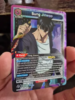 Solo Leveling Union Arena Sung Jinwoo (SR) UE17BT / SLG-1-021 - Image 3