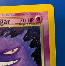 1st Edition Dark Gengar 6/105 Neo Destiny Holo Pokemon Non Smoking - Image 4