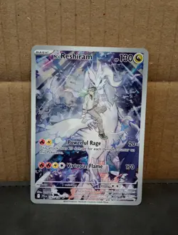 Pokemon TCG N's Reshiram Card Journey Together 167/159 Illustration Rare - Image 1
