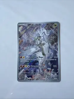 Pokemon TCG Reshiram Journey Together Illustration Rare Card 167/159 - Image 1