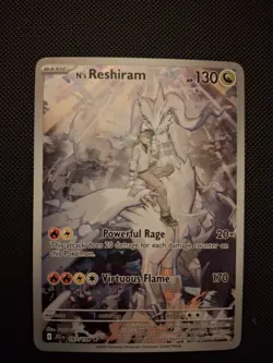 Pokemon TCG N's Reshiram Journey Together 167/159 Illustration Rare Card - Image 1