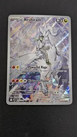 Pokemon TCG N's Reshiram | Journey Together | Illustration Rare 167/159 - NM - Image 1
