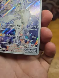 Pokemon TCG N's Reshiram 167/159 Journey Together Holo IR Illustration Rare NM - Image 3