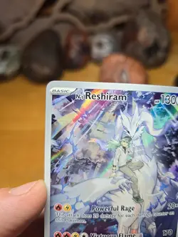 Pokemon TCG N's Reshiram 167/159 Journey Together Holo IR Illustration Rare NM - Image 4