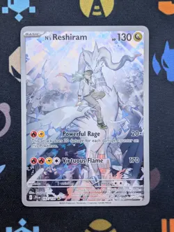 Pokemon TCG N's Reshiram | Journey Together | Illustration Rare 167/159 - NM - Image 1
