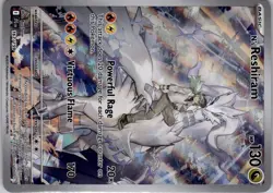 Pokemon TCG Reshiram Journey Together Illustration Rare Card 167/159 - Image 5