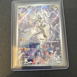 Pokemon TCG Reshiram Journey Together Illustration Rare Card 167/159 - Image 1