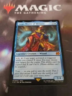 Mtg. Gogo, Master of Mimicry. Final Fantasy. Pack Fresh - Image 1