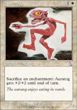 1x Auratog - Foil Light Play, English Timeshifted MTG Magic - Image 1