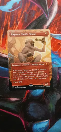 Magic: The Gathering Ragavan Nimble Pilferer Mythic Borderless #315 MH2 English - Image 1