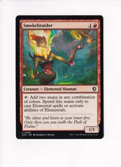 MAGIC THE GATHERING MTG COMMANDER: LORWYN ECLIPSED SMOKEBRAIDER - Image 1