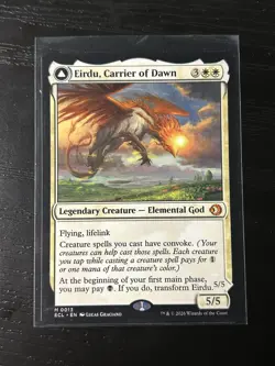 MTG Eirdu, Carrier of Dawn Lorwyn Eclipsed Regular Mythic 13 - Image 1