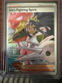 Iris's Fighting Spirit 292/217 SIR Ascended Heroes Pokemon - Image 1
