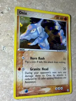 Onix 69/109 Common Reverse Holo Stamped Team Rocket Returns Pokemon Card - Image 3