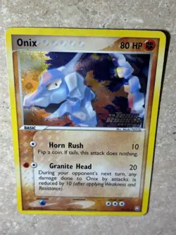 Onix 69/109 Common Reverse Holo Stamped Team Rocket Returns Pokemon Card - Image 5