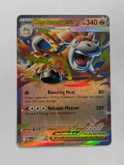 Mega Camerupt ex 022/132 Me01: Mega Evolution Holo Pokemon TCG NM - Image 1