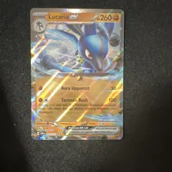 Pokemon TCG Lucario ex 051/131 Prismatic Evolutions Double Rare Holo 260 HP - Image 1