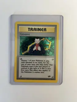 Pokemon TCG: Giovanni 18/132 Gym challenge holo rare 1999 WOTC vintage NM - Image 1