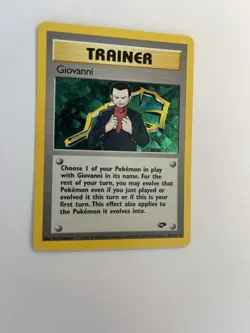Pokemon TCG: Giovanni 18/132 Gym challenge holo rare 1999 WOTC vintage NM - Image 5