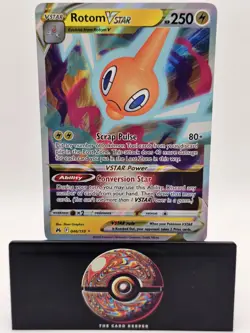 Rotom VSTAR 046/159 - Pokemon Crown Zenith Ultra Rare Full Art Holo - Image 1