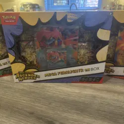 Pokemon - Ascended Heroes Mega Feraligatr / Meganium / Emboar ex - Ready to Ship - Image 3